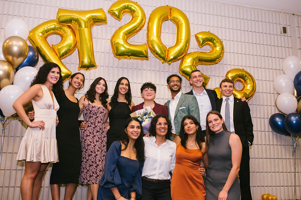 group photo with graduates from the class of 2023