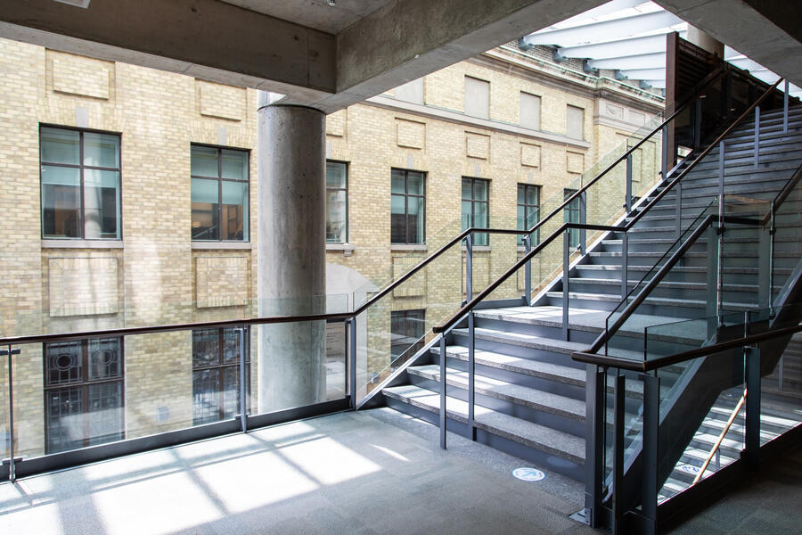 UofT Building Stairs