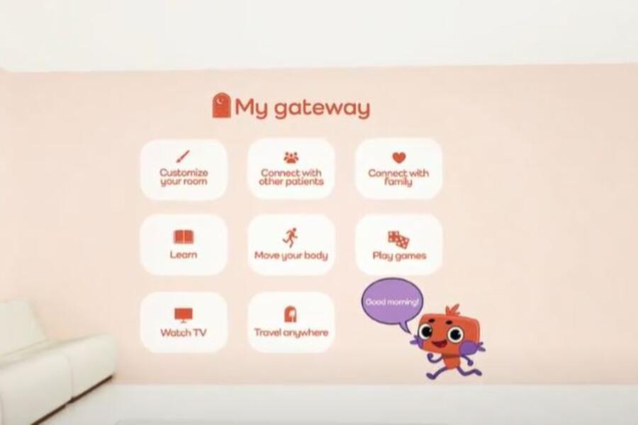 Digital image of MyGateway designed by Anna Herrera 