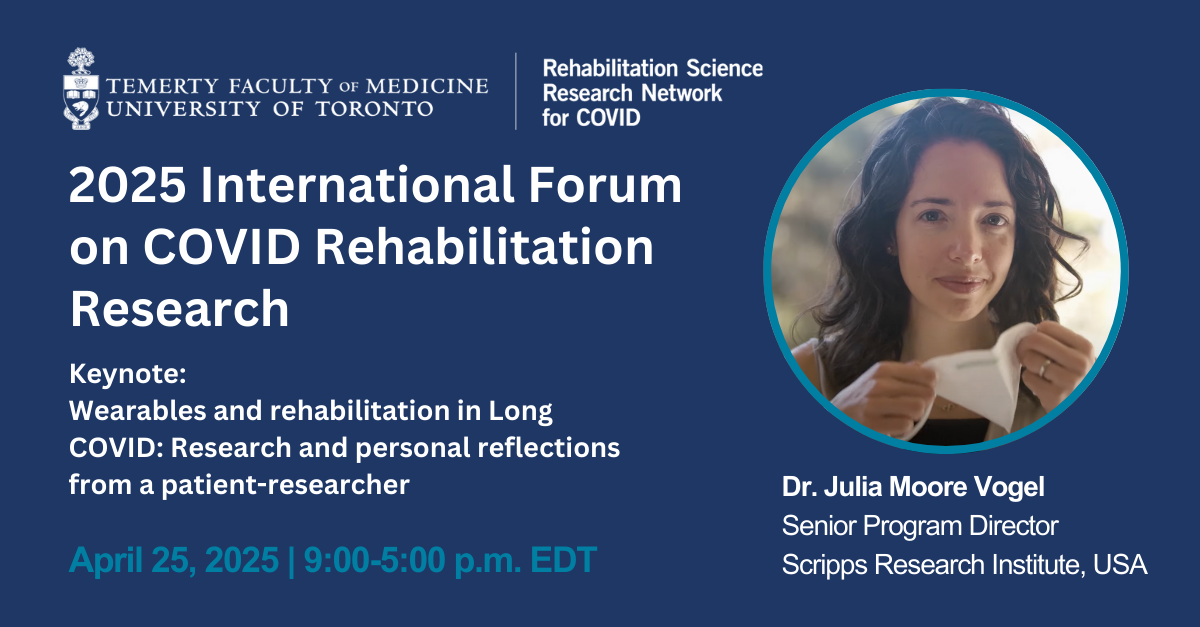 2025 International Forum on COVID Rehab Research