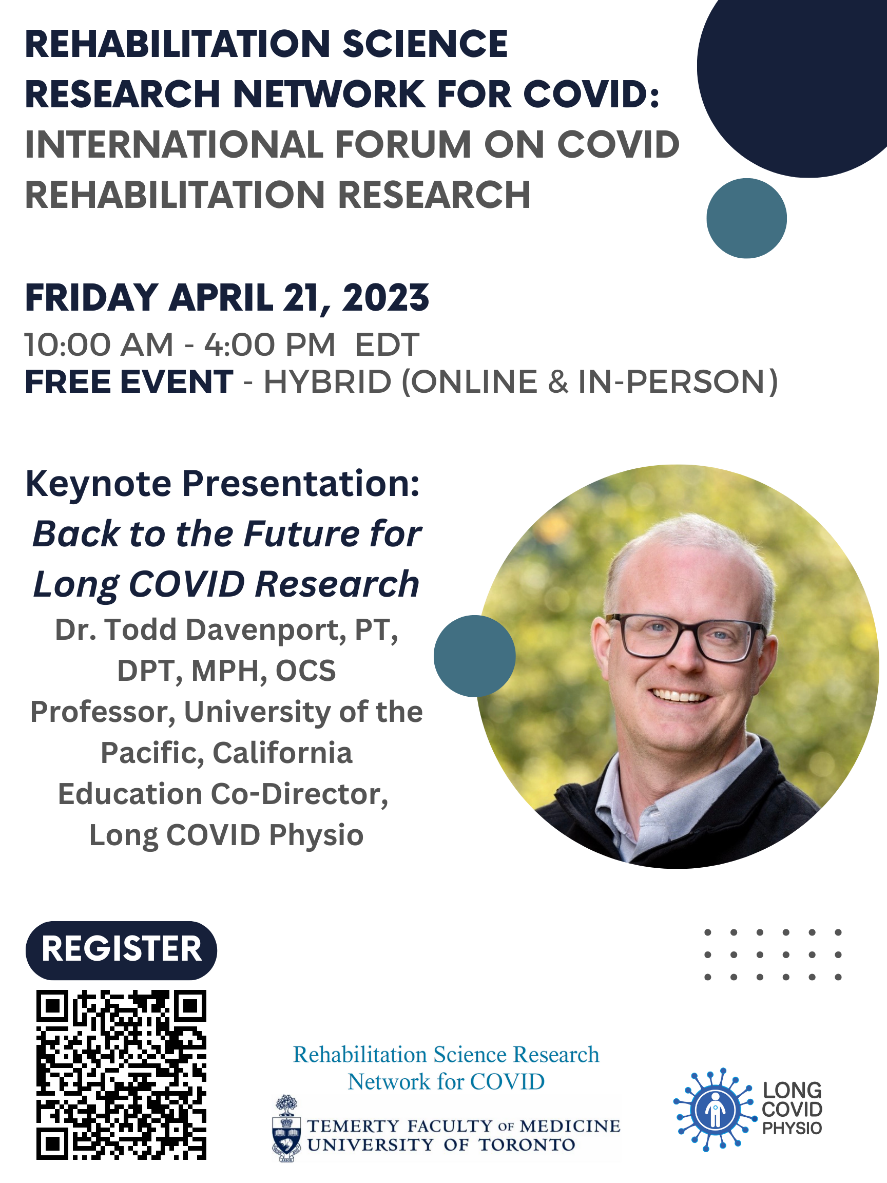 COVID Forum Event Poster