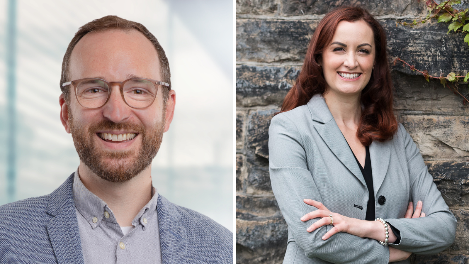 image of U of T researchers Jay Shaw and Laura Rosella