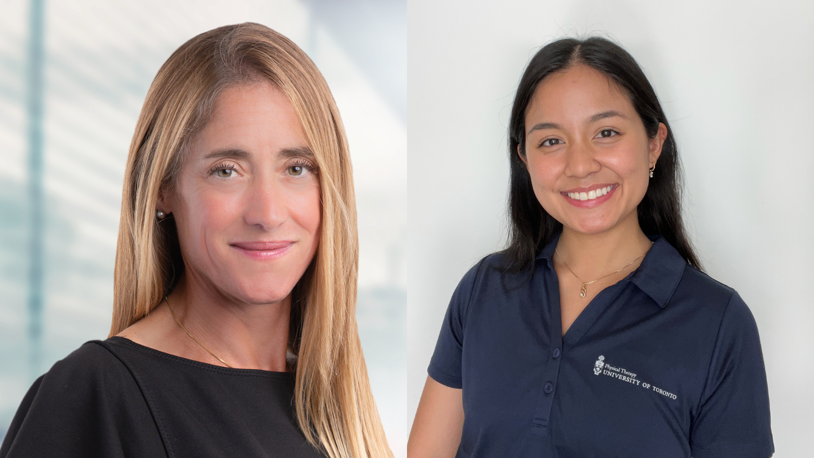 photo of Martine Quesnel and Alyssa Benitez